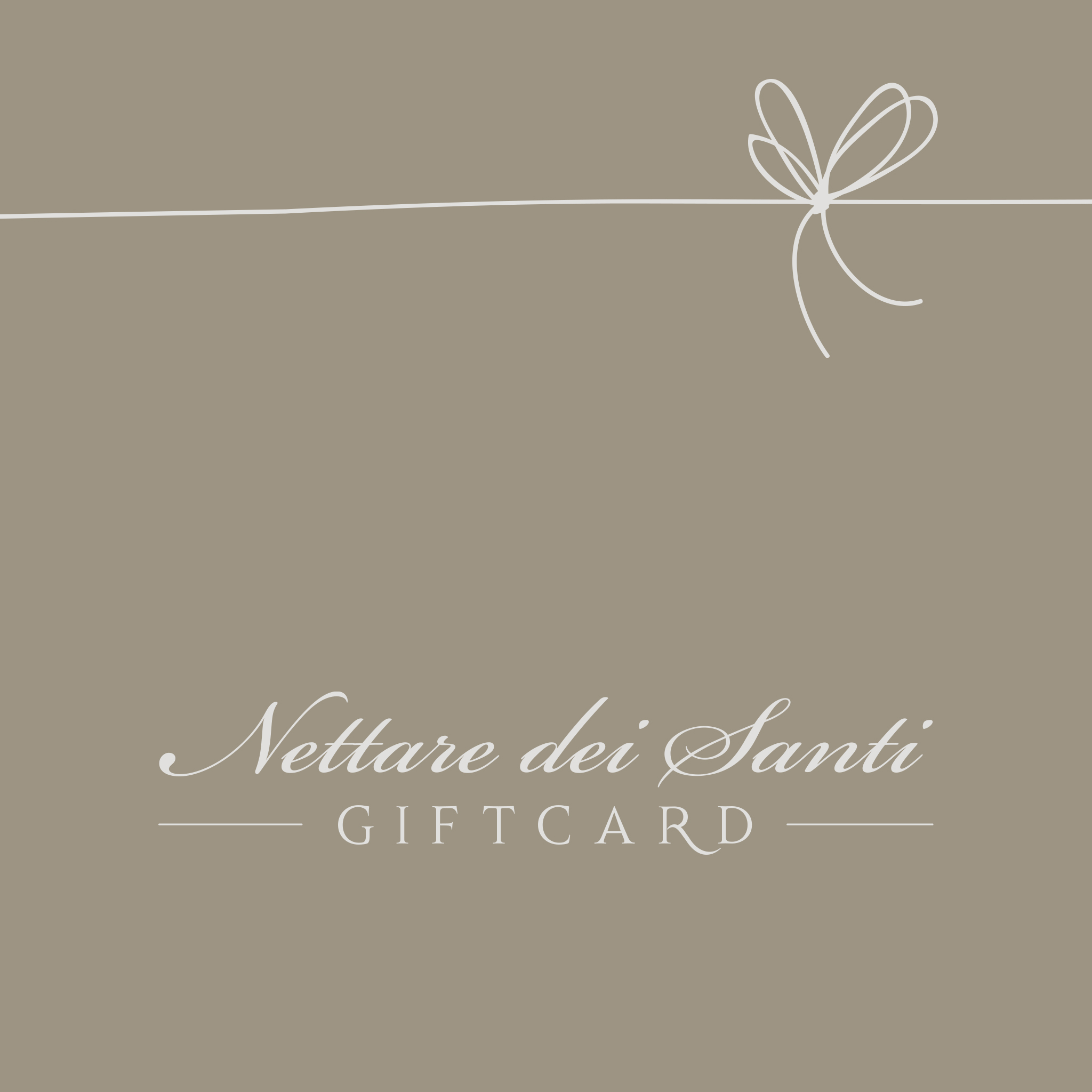 gift card Nettare dei Santi
